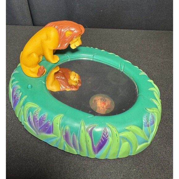Vintage Disney Lion King Simba Talk 'n View Pond Vintage 90's Reflections Works - Picture 1 of 11